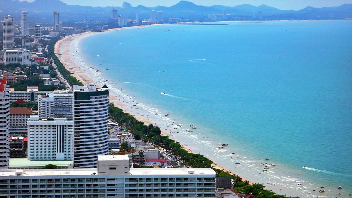 View Talay 2 Suite Apartments ジョムティエンビーチ エクステリア 写真