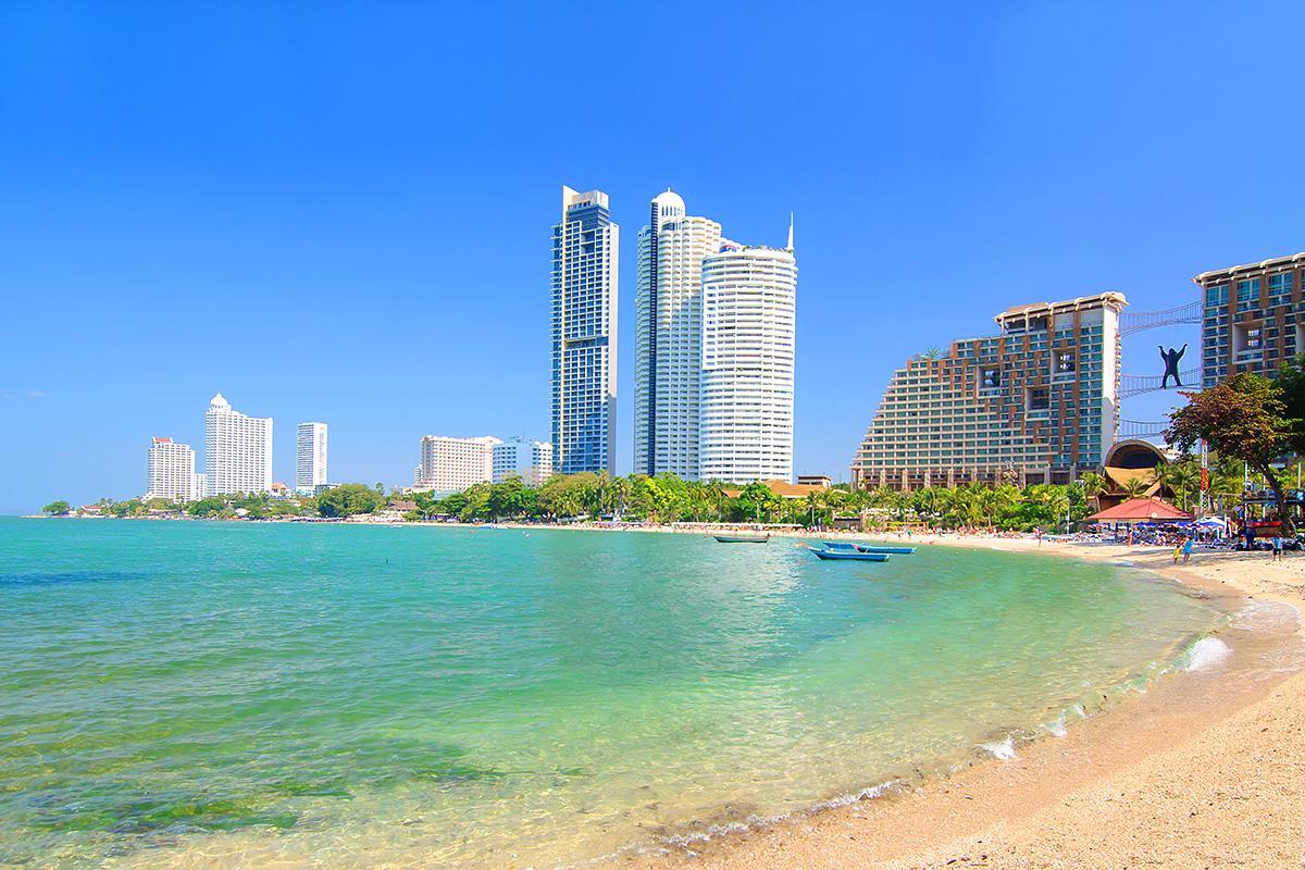 View Talay 2 Suite Apartments ジョムティエンビーチ エクステリア 写真